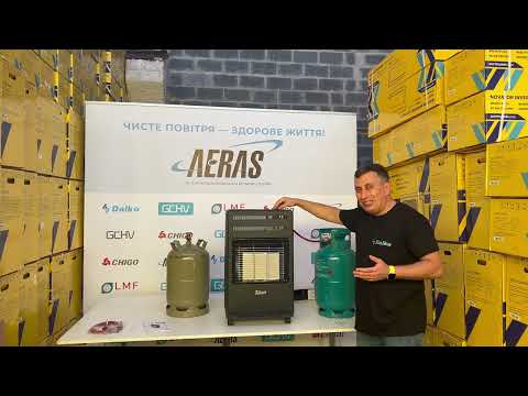 Газовый обогреватель керамический Zilan ZLN2830 (4,2 кВт), видео 1