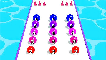 Marble Run 3D Game Color Ball Race Gameplay Android IOS Level 94