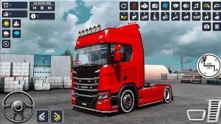 Truk Trailer Panjang roda 18 Bawa Full Muatan -US Cargo Truck Driver Games 3d 2026 screenshot 5