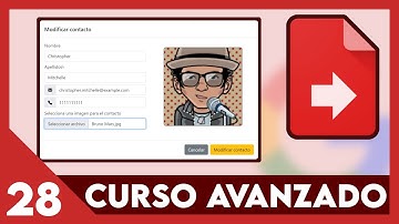 🏆 Curso Google Apps Script Avanzado ✅ Modificar imagen de contacto