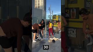 1000 Challenge Swapping Outfits With Strangers In Under 60 Seconds 