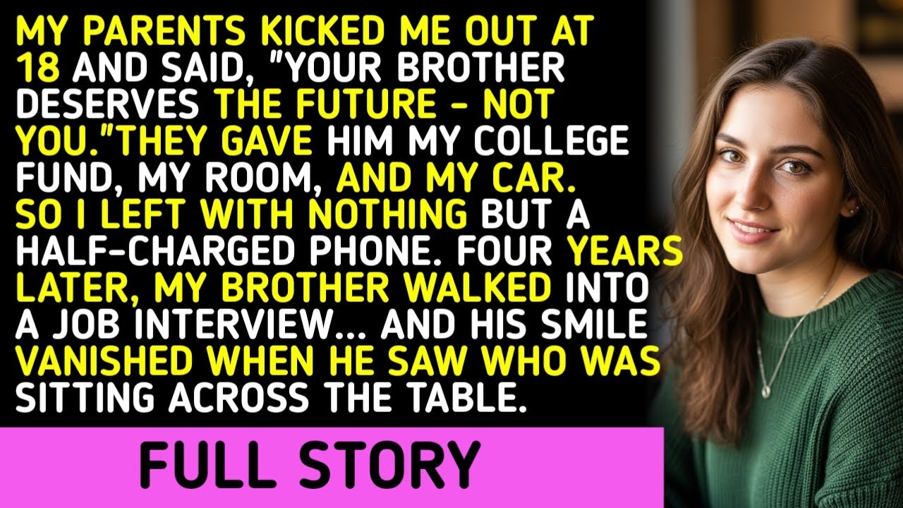My Parents Kicked Me Out At 18 And Said, 