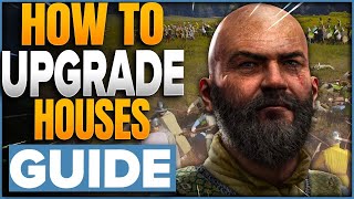How To Upgrade Houses (Level 1-3) In Manor Lords