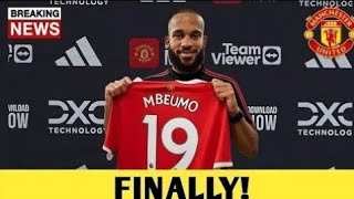 MANCHESTER UNITED HAS PULLS OFF A SENSATIONAL £68  MILLION BID TO SIGN BRYAN MBEUMO FROM BRENTFORD