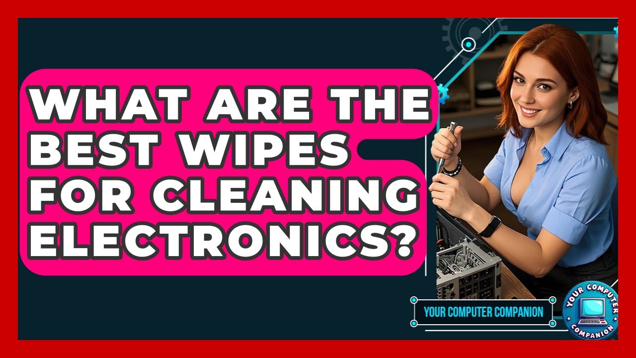 What Are The Best Wipes For Cleaning Electronics? - Your Computer Companion