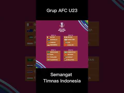 Grup Indonesia di AFC U23 #afc #shorts #timnasindonesia
