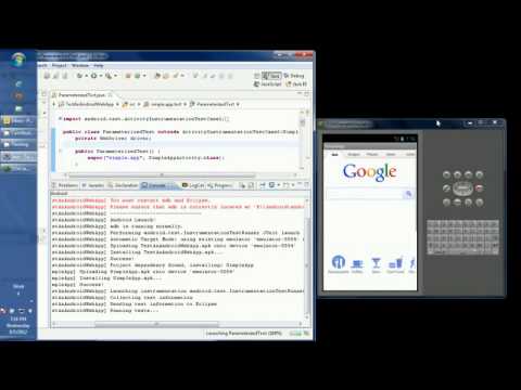 Selenium Android Emulator Automation Test