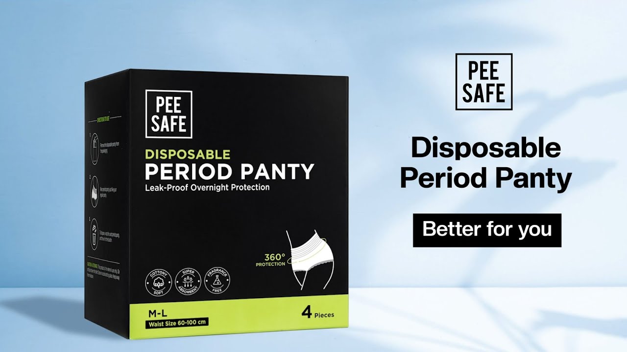 Pee Safe Period Panty, Disposable Period Panty