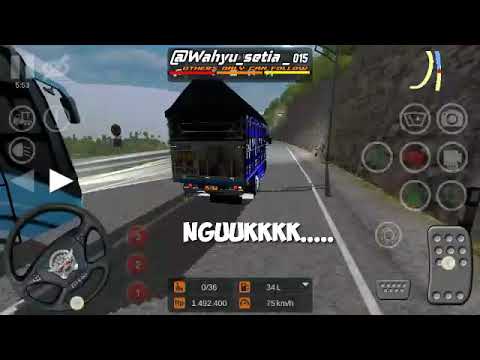 Truk bussid suara knalpot serigala