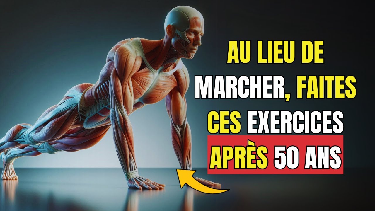 Si vous avez plus de 50 ans, arrêtez de marcher et faites plutôt ces 4 exercices – Résultats rapides