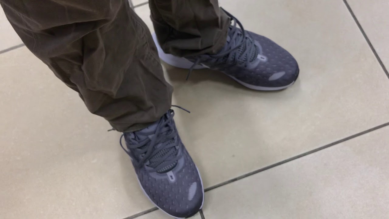 Shopping Wearing Nike Zoom Vomero 14 Running Shoes And Then Change Into Nike Odyssey React Runners Shopping Wearing Nike Zoom Vomero 14 Running Shoes And Then Change Into Nike Odyssey React Runners