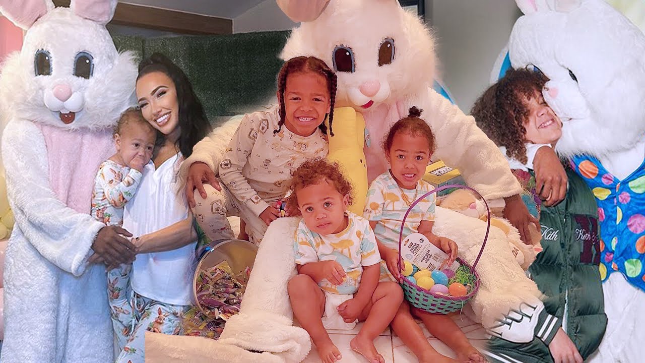 How Nick Cannon Celebrated Easter With All 11 Kids - YouTube