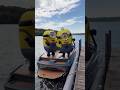 The Funniest Boat Day Ever… Minion Edition!😂🍌 #minions #despicableme #boating #lakelife