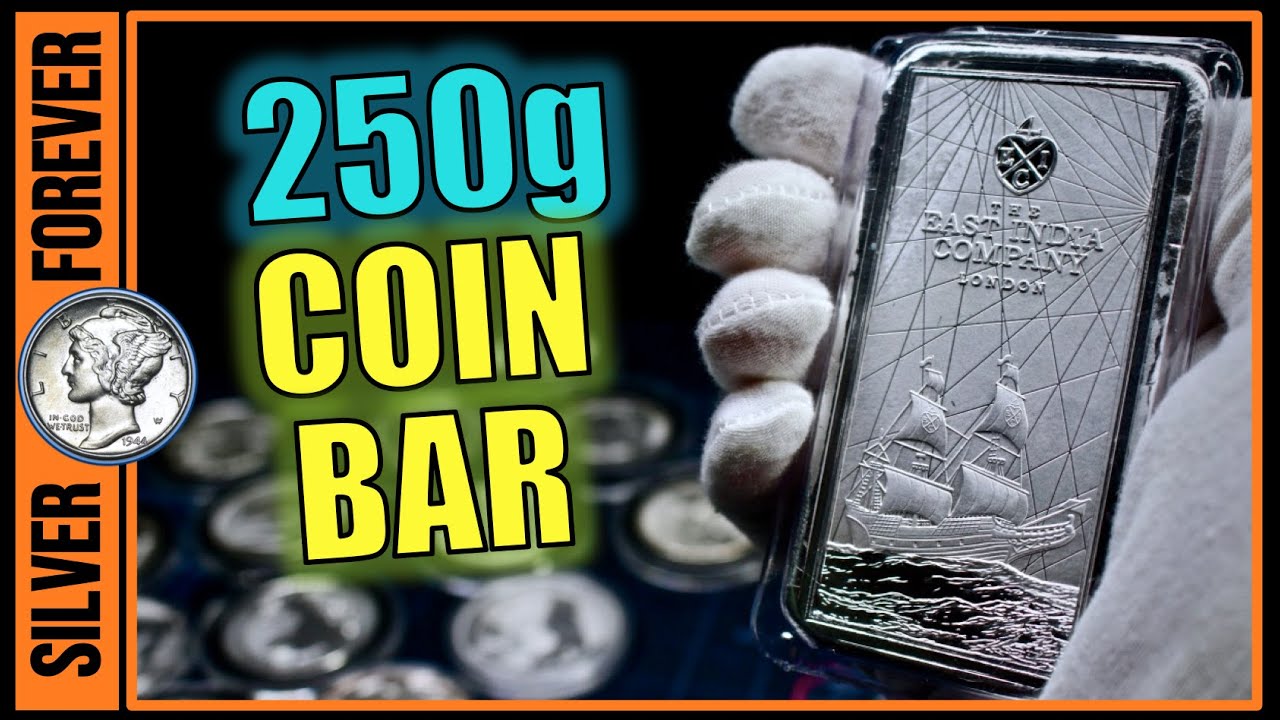 Special Silver Bar Coin   ||  St. Helena 250 gram Bar that is ALSO a Coin