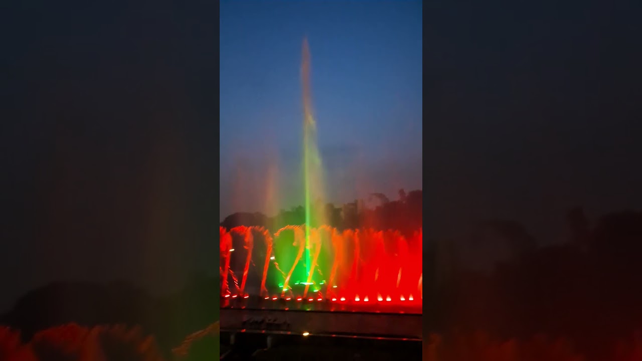 LASER & WATER FOUNTAIN SHOW @t YSR  CENTRAL PARK, VISAKHAPATNAM