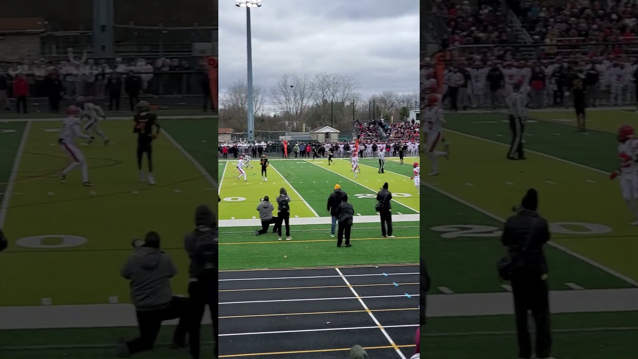 Beverly Hills Groves TD pass doesn't count 2nd quarter vs Orchard Lake St Mary's