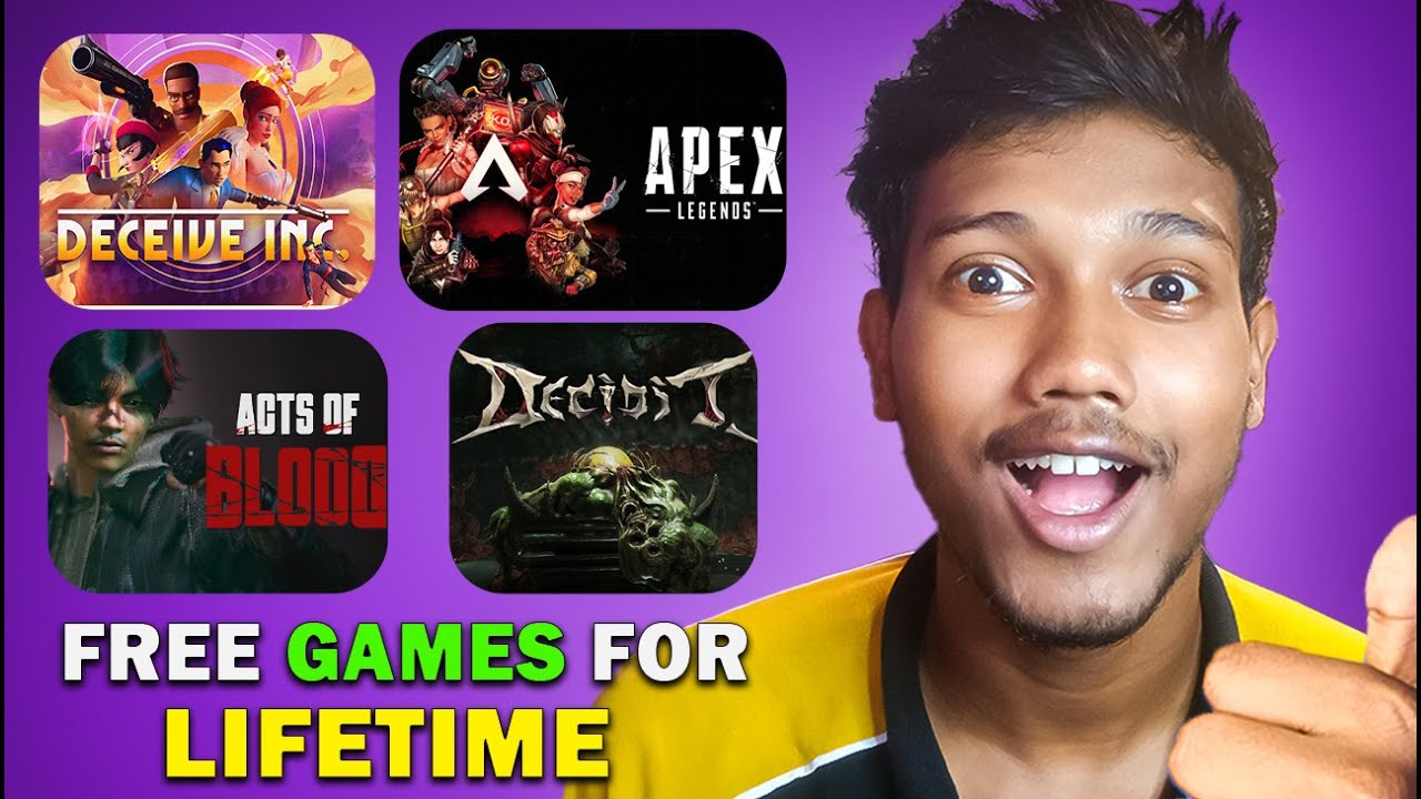 Claim Free GAMES For Lifetime.! - YouTube