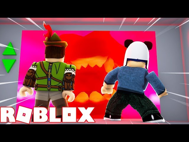 Roblox - EU E O ROBIN HOOD VAMOS SER ENGOLIDOS?! (The Normal Elevator) 