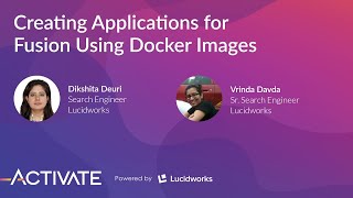 Creating Applications for Fusion Using Docker Images