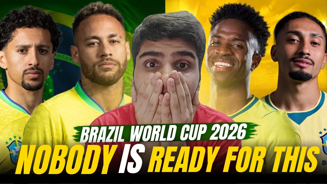 Brazil's SCARY World Cup 2026 Squad 😱 Neymar's Last Dance?
