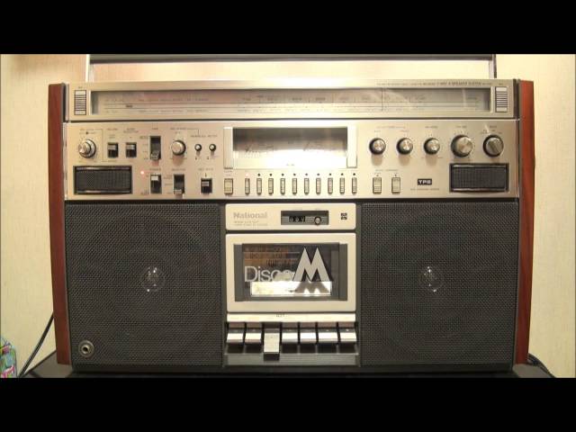 ♪昭和銘機 整備清掃ラジカセ National 「Disco M」RX-5700 National ラジカセ RX-5700 