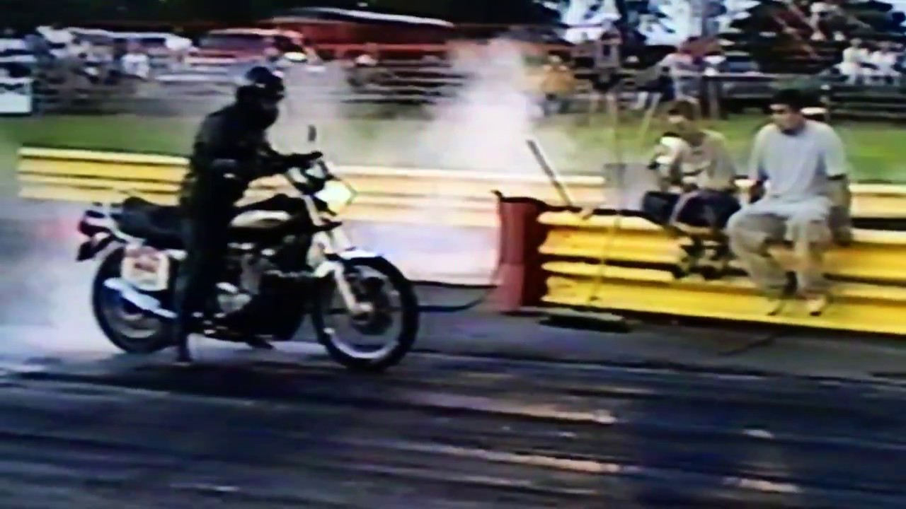 1977 Kawasaki KZ 1000 vs. 1999 Suzuki Hayabusa! EPIC DRAG BIKE DRAG RACING RIVALRY! STREET BIKE WAR!