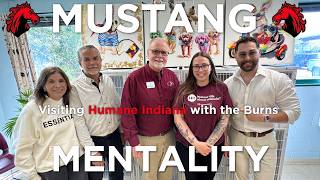 Mustang Mentality | Visiting Humane Indiana with with the Burns