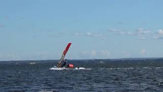 Isonic 107 l 72. Zagiel Severne Reflex 6.2 Slalom 4 kambery Władysławowo Małe morze 20-26 kn.