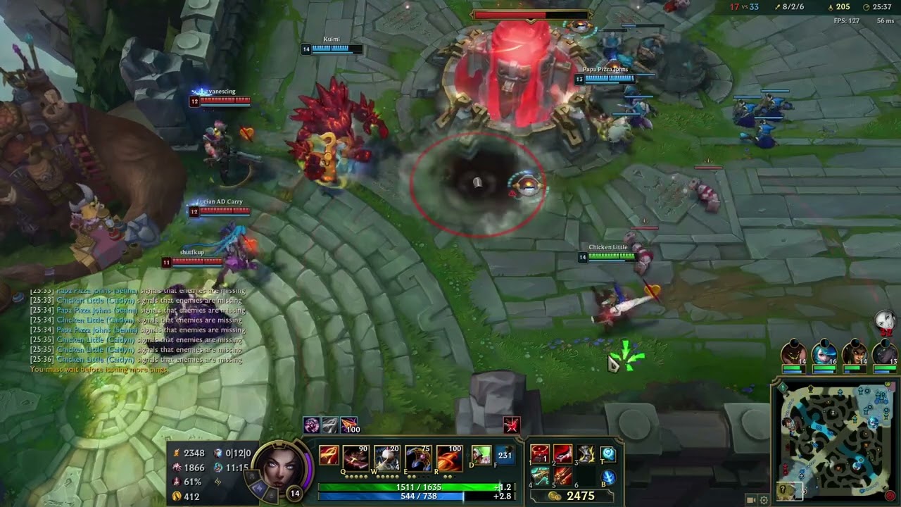 ADC main observes malphite's extreme skill