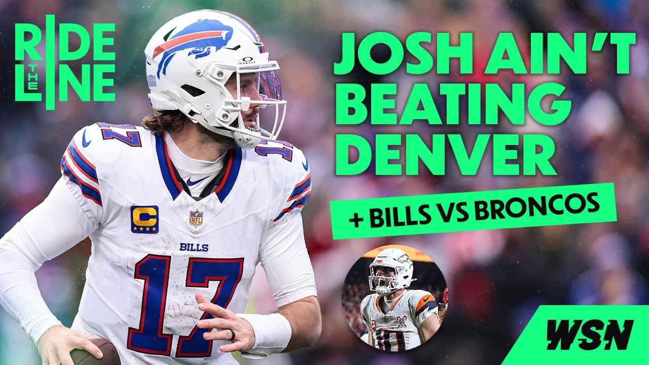 WILD Bills vs. Broncos PREDICTIONS | Josh Allen, Bo Nix BATTLE for AFC and Super Bowl Shot!