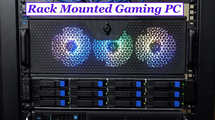 Rack Mounted Gaming PC- Rosewill RM 44 Case Review