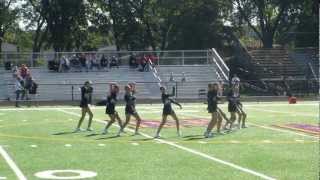 Niles North Freshman Vikettes at Football game!