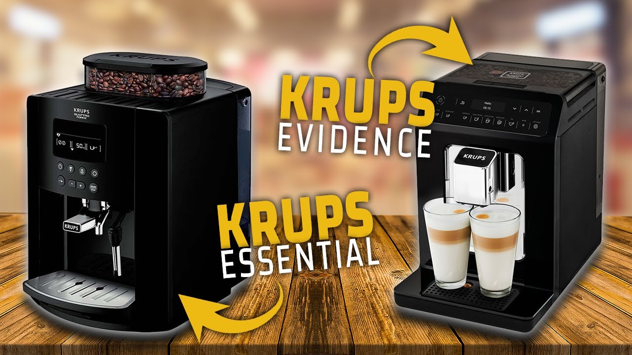 Krups Essential VS Evidence : laquelle choisir ? 