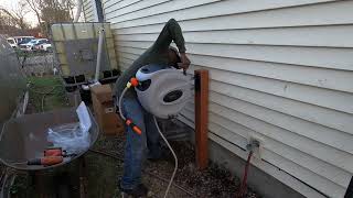 I installed this Vevor hose reel and my garden will never be the same 😤🔧💦