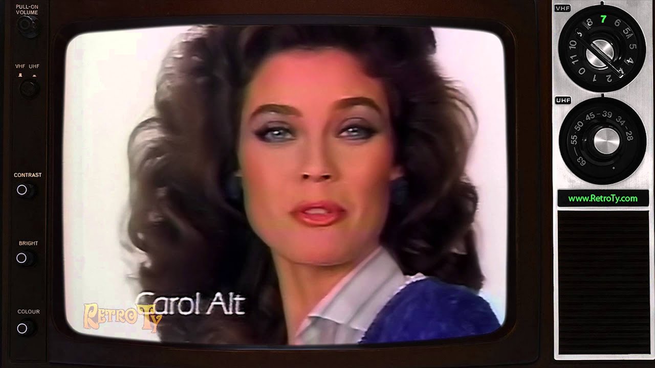 1985 - Cover Girl Mascara with Cheryl Tiegs, Carol Alt & Christie Brinkley