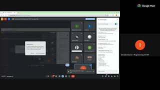 Week 2 and 3 Open Session/Programming introduction Profile