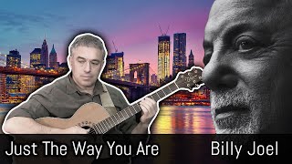 Video thumbnail of "Fingerstyle Guitar Lesson - Just the Way You Are - Billy Joel"