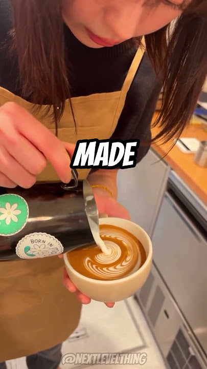 First Day Coffee Art Wins Owner Over