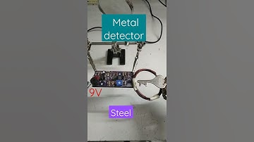 METAL DETECTOR USING 4 TRANSISTORS.