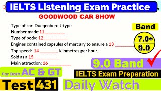 IELTS Listening Practice Test 2024 with Answers [Real Exam - 431 ]