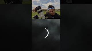 🔥 Reaction Capturing my FIRST Solar Eclipse!