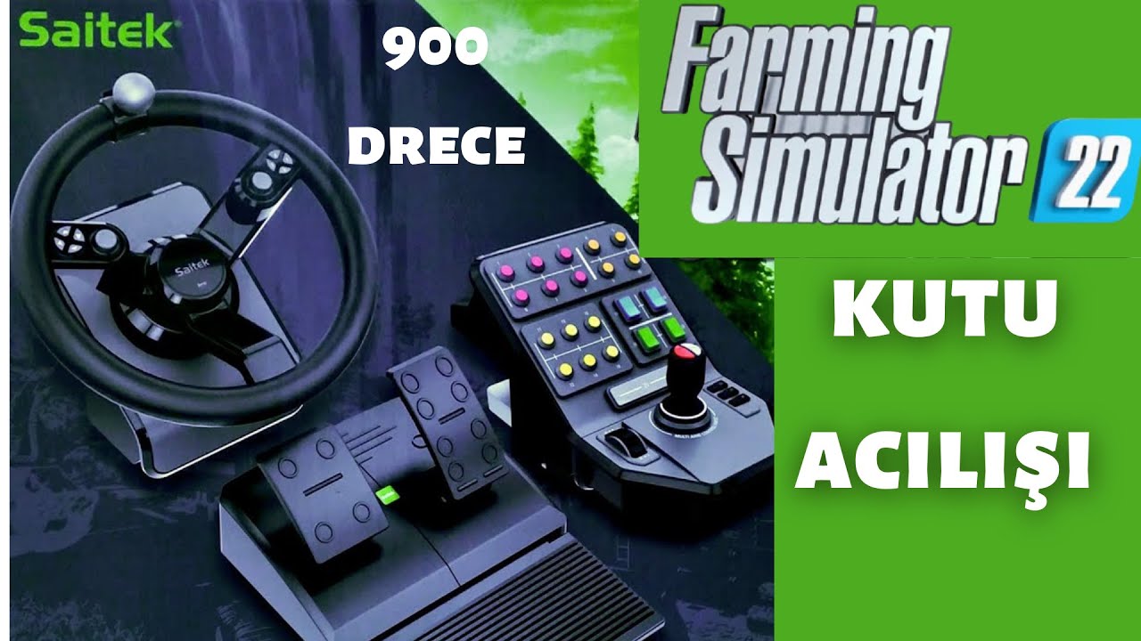 SAİTEK FARMİNG SİMULATOR !DİREKSİYON VE KONTROL PANELİ