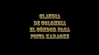 Claudia   El Cóndor Pasa  Pista Karaoke chords