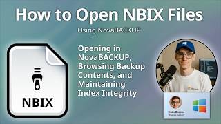 How to Open NBIX Files (NovaBACKUP Index Archive)