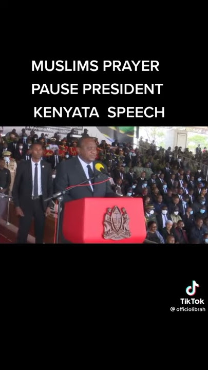 president kenyatta speech on burial of magufuli