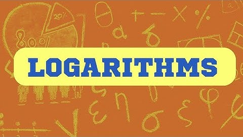 Logarithms | Chapter-2 | Applied Mathematics-I  #hsbte