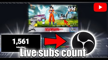 How To Add Subscriber Count And Likes To OBS Live Stream (2025)