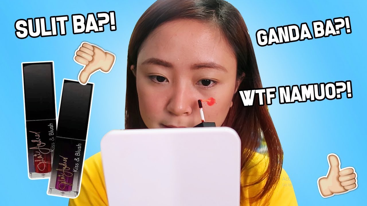 SEOUL SKIN KISS AND BLUSH TINT x Jelai Andres REVIEW! YouTube