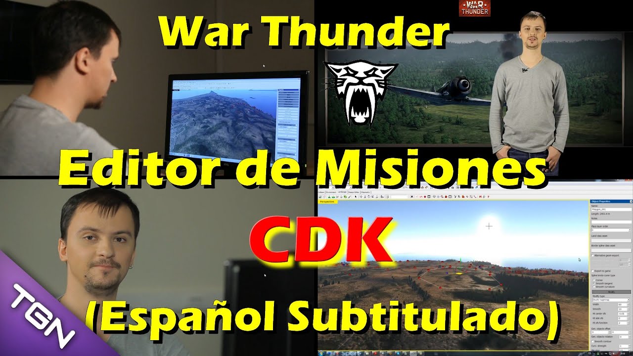 War Thunder - Editor de Misiones CDK (Español Subtitulado) - YouTube