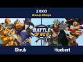 Shrub (Blitzcrank / Caitlyn) vs Huebert (Akali / Ekko) - Group Stage - CANFGC 2XKO | Battle of BC 8